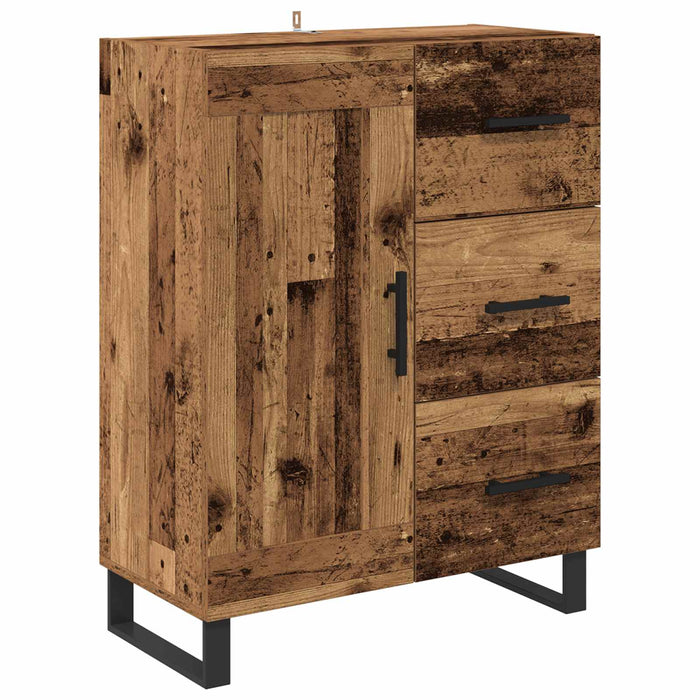 Bufet Lemn Vechi 69,5 x 34 x 90 cm Lemn Ingineresc și Fier - WALTI WALTI