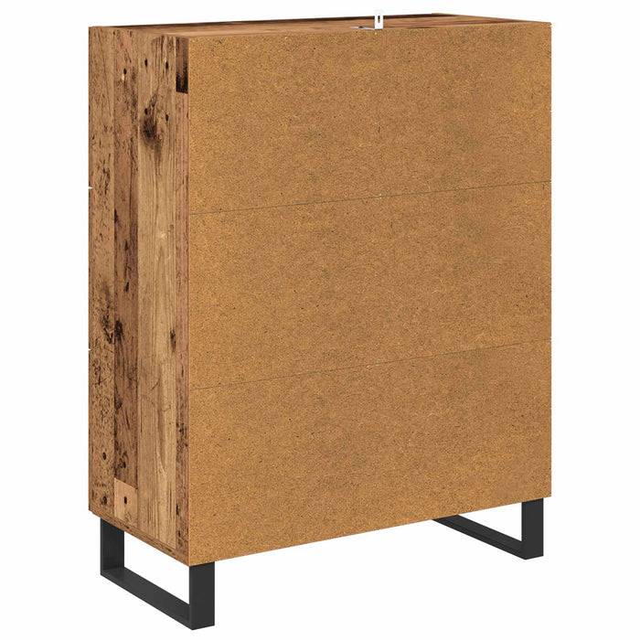 Bufet Lemn Vechi 69,5 x 34 x 90 cm Lemn Ingineresc și Fier - WALTI WALTI