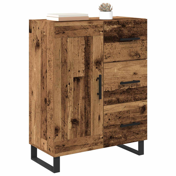 Bufet Lemn Vechi 69,5 x 34 x 90 cm Lemn Ingineresc și Fier - WALTI WALTI