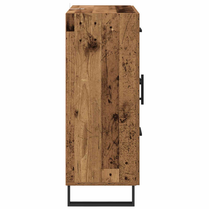 Bufet Lemn Vechi 69,5 x 34 x 90 cm Lemn Ingineresc și Fier - WALTI WALTI