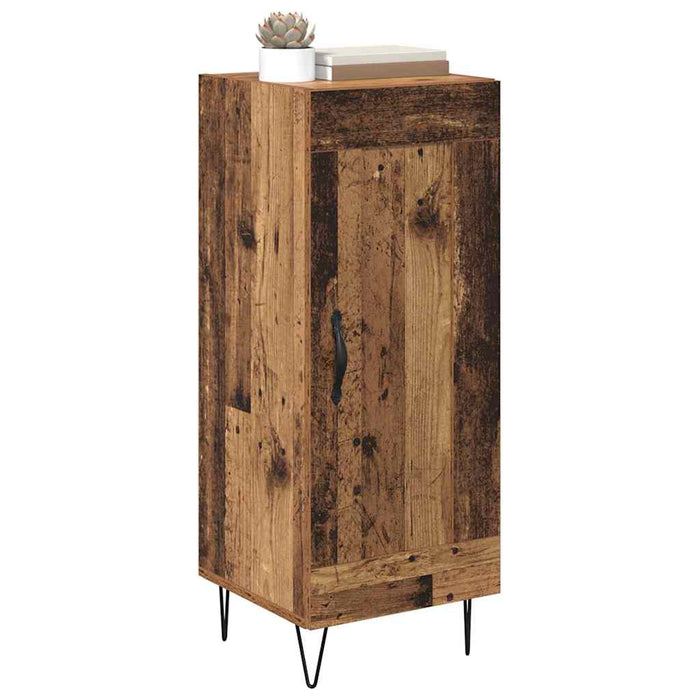Bufet Lemn Vechi 34,5 x 34 x 90 cm Lemn Ingineresc și Fier - WALTI WALTI