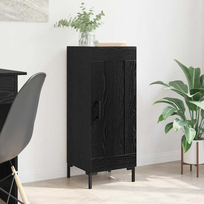 Bufet Olden Stejar Negru 34,5 x 34 x 90 cm - WALTI WALTI