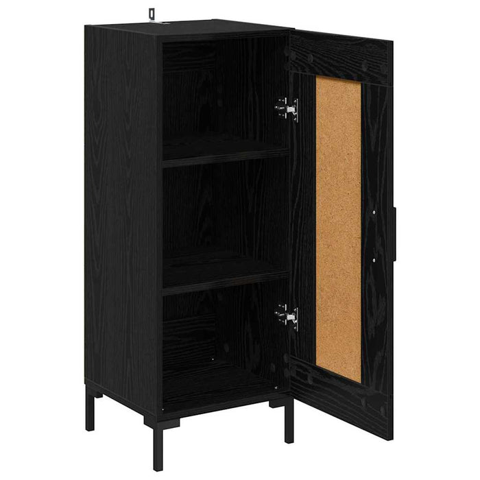 Bufet Olden Stejar Negru 34,5 x 34 x 90 cm - WALTI WALTI