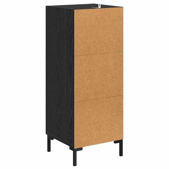 Bufet Olden Stejar Negru 34,5 x 34 x 90 cm - WALTI WALTI
