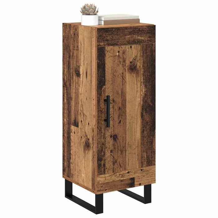 Bufet Lemn Vechi 34,5 x 34 x 90 cm Lemn Ingineresc și Fier - WALTI WALTI
