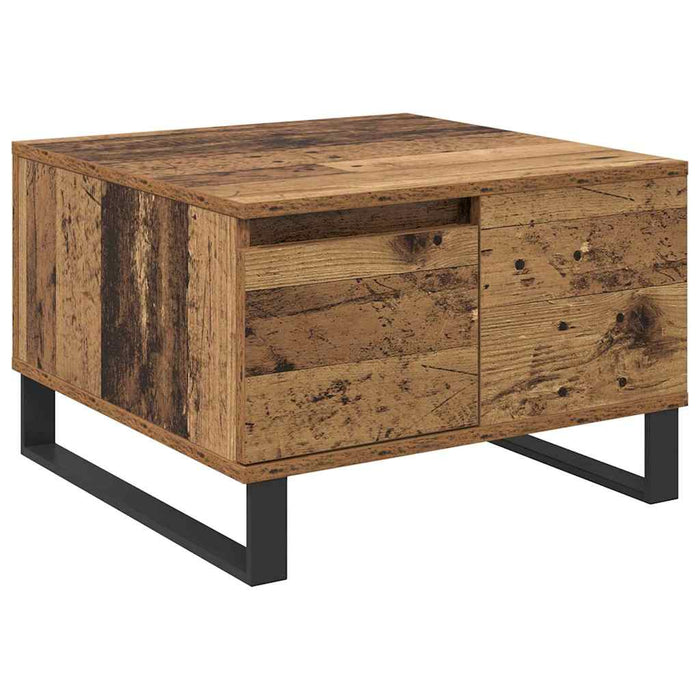 Masă de cafea Lemn Vechi 55 x 55 x 36,5 cm Lemn compozit - WALTI WALTI