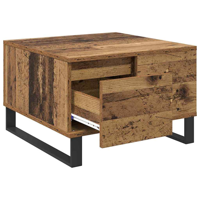 Masă de cafea Lemn Vechi 55 x 55 x 36,5 cm Lemn compozit - WALTI WALTI