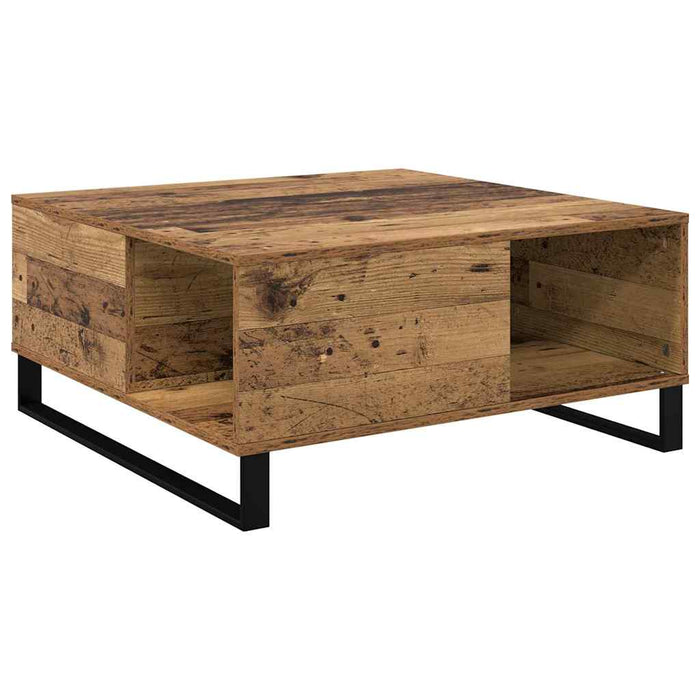 Masă de cafea Lemn Vechi 80 x 80 x 36,5 cm Lemn compozit - WALTI WALTI
