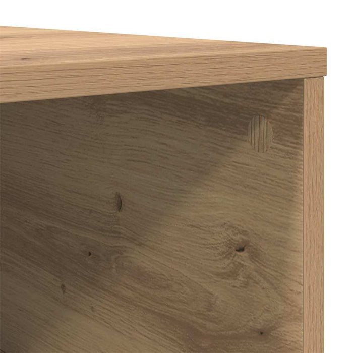 Masă de cafea Stejar Artizanal 80 x 80 x 36,5 cm Lemn compozit - WALTI WALTI