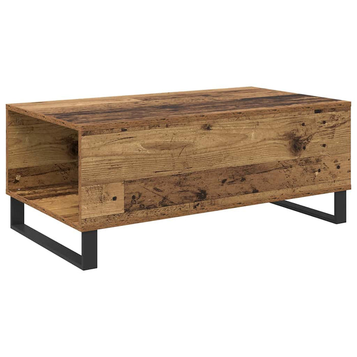 Masă de cafea Lemn Vechi 90 x 50 x 36,5 cm Lemn compozit - WALTI WALTI