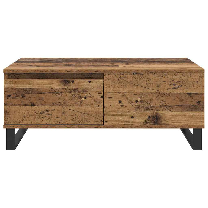 Masă de cafea Lemn Vechi 90 x 50 x 36,5 cm Lemn compozit - WALTI WALTI