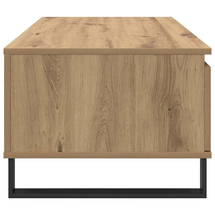 Masă de cafea Stejar Artizanal 90 x 50 x 36,5 cm Lemn compozit - WALTI WALTI