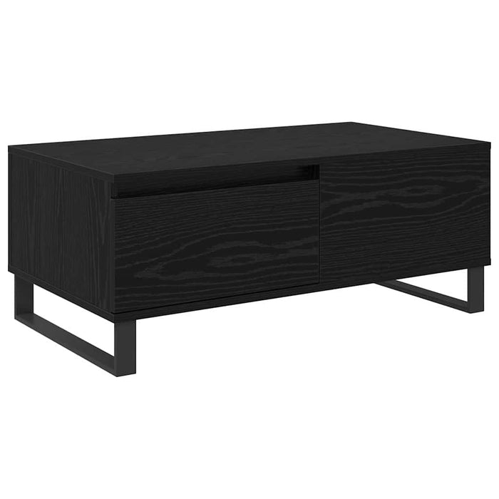 Masă de cafea Stejar Negru 90 x 50 x 36,5 cm Lemn compozit - WALTI WALTI