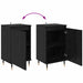 Bufet 2 pcs Stejar Negru 40 x 35 x 70 cm - WALTI WALTI