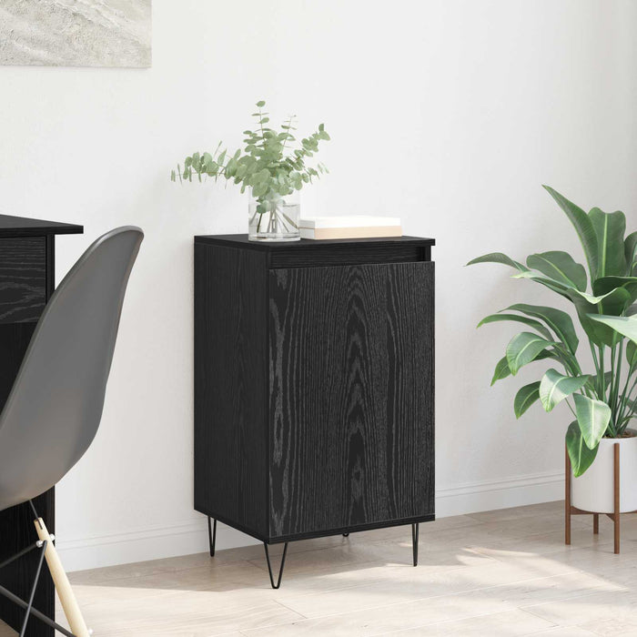 Bufet Pe perete Stejar Negru 40 x 35 x 70 cm Lemn compozit - WALTI WALTI