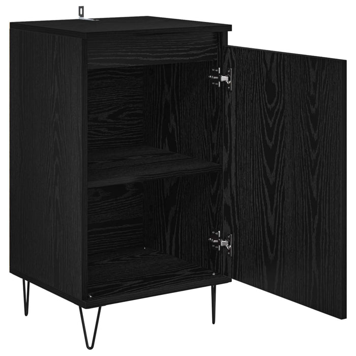 Bufet Pe perete Stejar Negru 40 x 35 x 70 cm Lemn compozit - WALTI WALTI