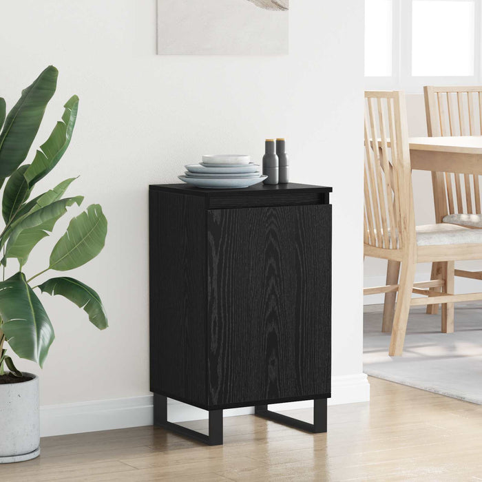 Bufet Stejar Negru 40 x 35 x 70 cm Lemn compozit - WALTI WALTI