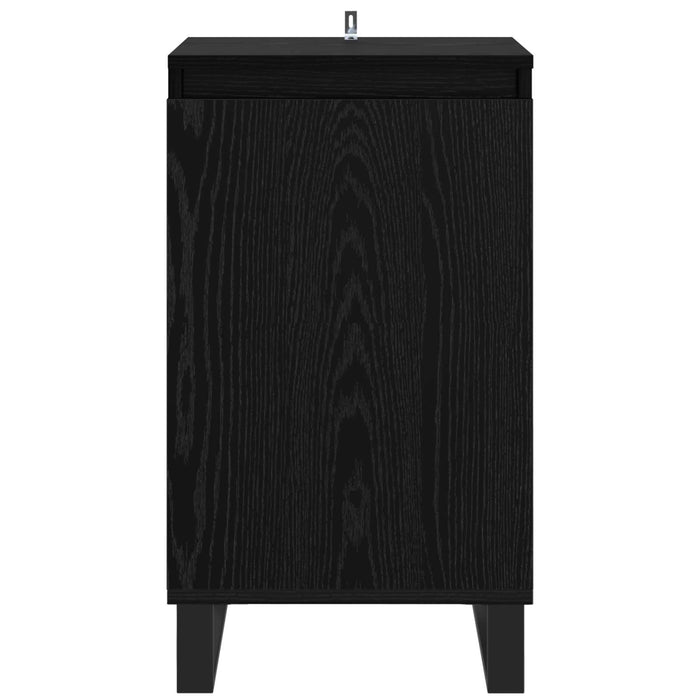 Bufet Stejar Negru 40 x 35 x 70 cm Lemn compozit - WALTI WALTI