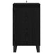 Bufet Stejar Negru 40 x 35 x 70 cm Lemn compozit - WALTI WALTI