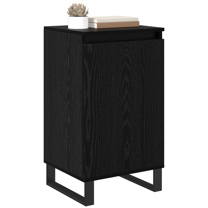 Bufet Stejar Negru 40 x 35 x 70 cm Lemn compozit - WALTI WALTI