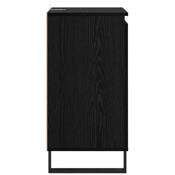 Bufet Stejar Negru 40 x 35 x 70 cm Lemn compozit - WALTI WALTI