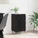Bufet cu sertar Stejar negru 35 x 40 x 70 cm Lemn compozit - WALTI WALTI