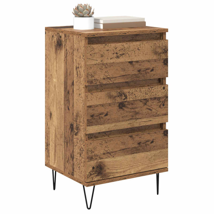 Bufet Lemn Vechi 40 x 35 x 70 cm Lemn Ingineresc și Fier - WALTI WALTI