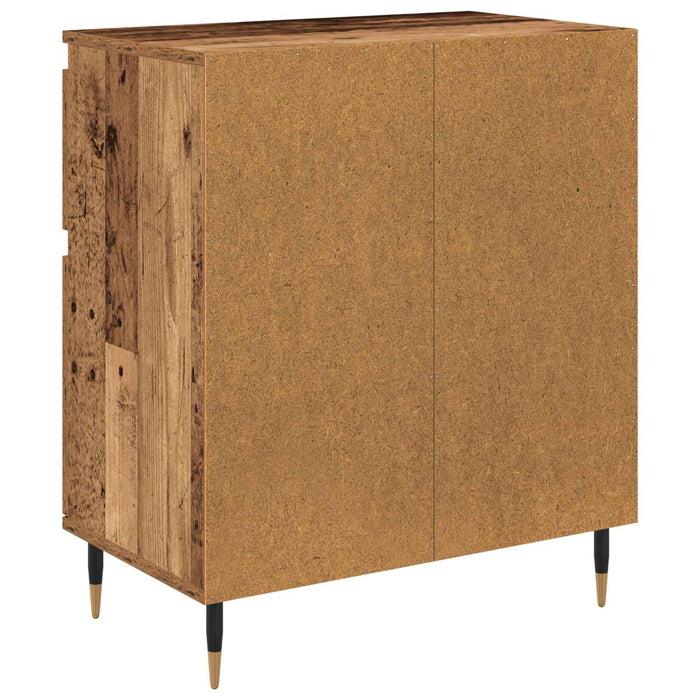 Bufet Lemn Vechi 60 x 35 x 70 cm Lemn Ingineresc și Fier - WALTI WALTI