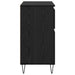 Bufet Stejar Negru 60 x 35 x 70 cm Lemn Ingineresc și Fier - WALTI WALTI