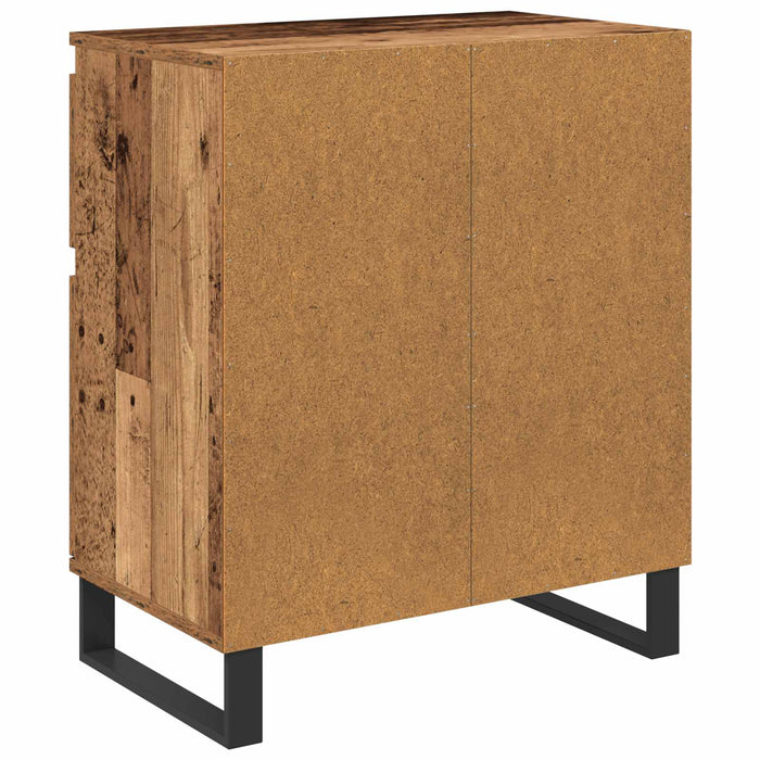 Bufet Lemn Vechi 60 x 35 x 70 cm Lemn Ingineresc și Fier - WALTI WALTI