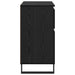 Bufet Stejar Negru 60 x 35 x 70 cm Lemn Ingineresc și Fier - WALTI WALTI