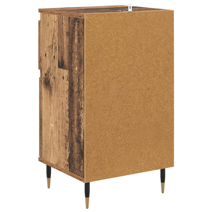 Bufet Lemn Vechi 40 x 35 x 70 cm Lemn Ingineresc și Fier - WALTI WALTI