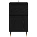 Bufet Stejar Negru 40 x 35 x 70 cm Lemn Ingineresc și Fier - WALTI WALTI