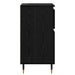 Bufet Stejar Negru 40 x 35 x 70 cm Lemn Ingineresc și Fier - WALTI WALTI