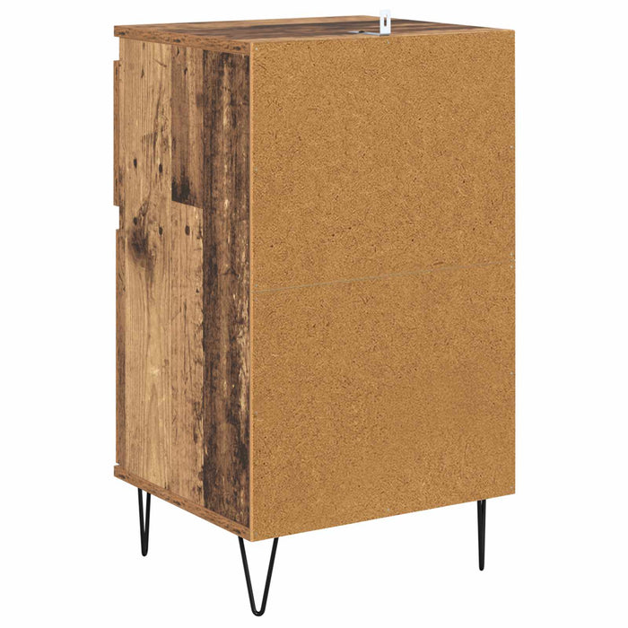 Bufet cu sertar Lemn vechi 35 x 40 x 70 cm Lemn compozit - WALTI WALTI