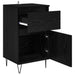 Bufet cu sertar Stejar negru 35 x 40 x 70 cm Lemn compozit - WALTI WALTI