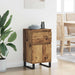Bufet cu sertar Lemn vechi 35 x 40 x 70 cm Lemn compozit - WALTI WALTI