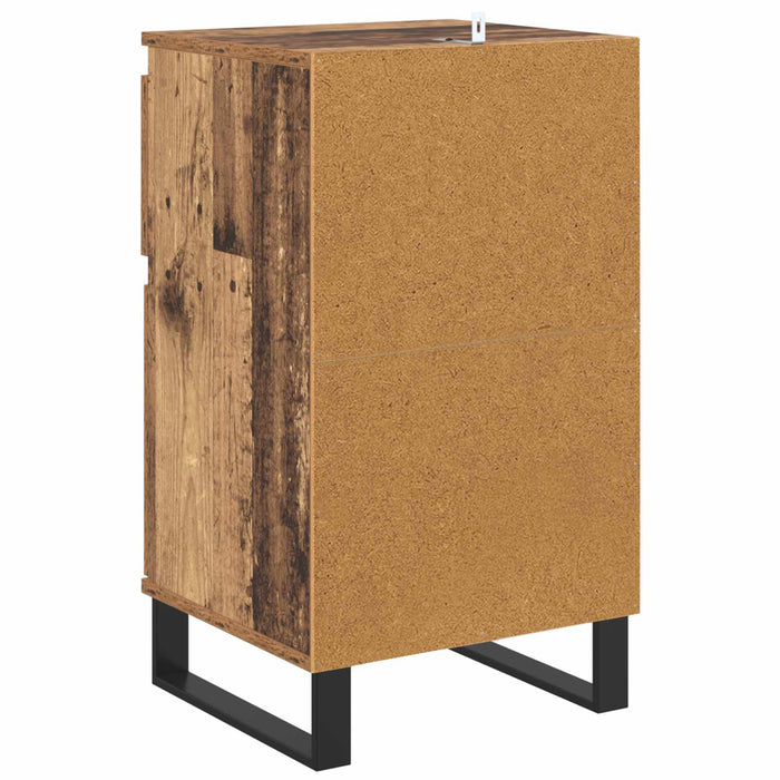 Bufet cu sertar Lemn vechi 35 x 40 x 70 cm Lemn compozit - WALTI WALTI