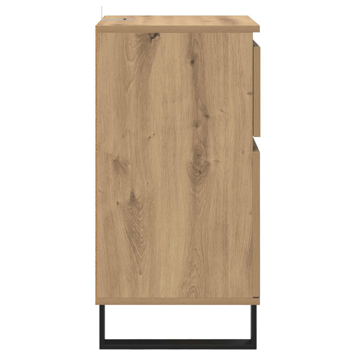 Bufet stejar artizanal 35 x 40 x 70 cm Lemn compozit WALTI