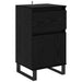 Bufet cu sertar Stejar negru 35 x 40 x 70 cm Lemn compozit - WALTI WALTI