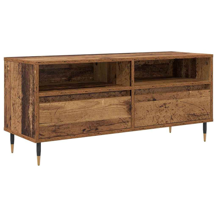 Cabinet TV cu sertar Lemn Vechi 100 x 34,5 x 44,5 cm - WALTI WALTI