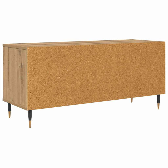 Cabinet TV cu sertar Stejar Artizanal 100 x 34,5 x 44,5 cm - WALTI WALTI