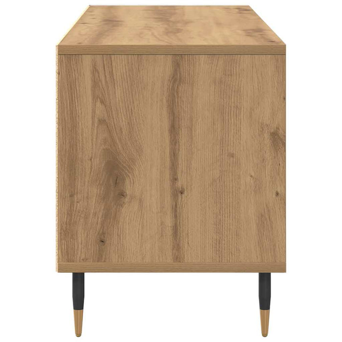 Cabinet TV cu sertar Stejar Artizanal 100 x 34,5 x 44,5 cm - WALTI WALTI