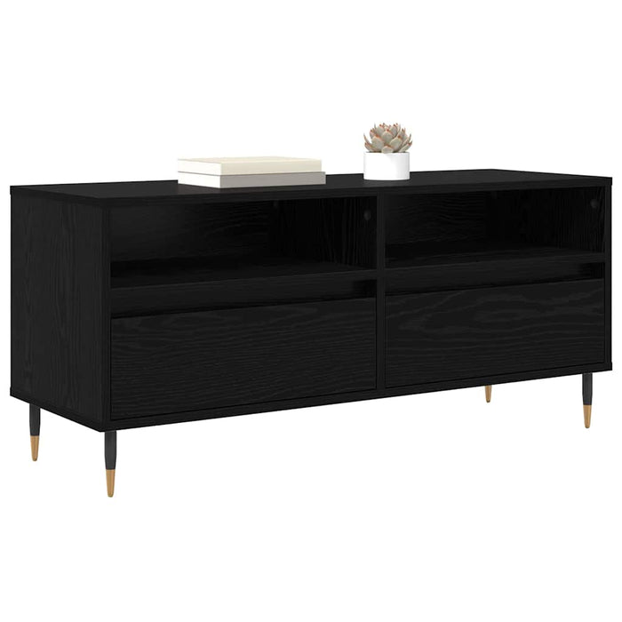 Cabinet TV cu sertar Stejar Negru 100 x 34,5 x 44,5 cm - WALTI WALTI