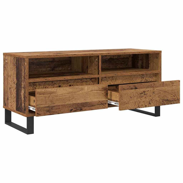 Cabinet TV cu sertar Lemn Vechi 100 x 34,5 x 44,5 cm - WALTI WALTI