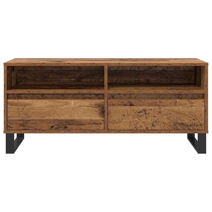 Cabinet TV cu sertar Lemn Vechi 100 x 34,5 x 44,5 cm - WALTI WALTI