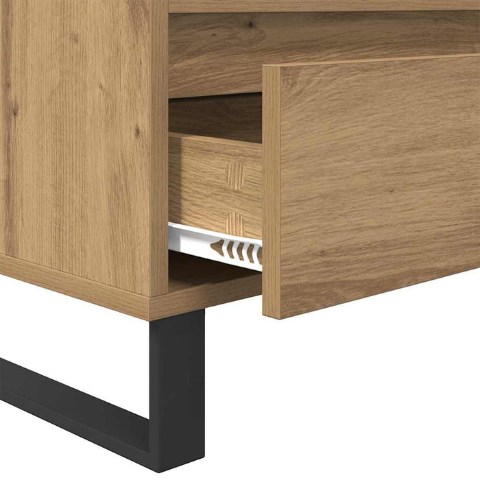 Cabinet TV cu sertar Stejar Artizanal 100 x 34,5 x 44,5 cm - WALTI WALTI
