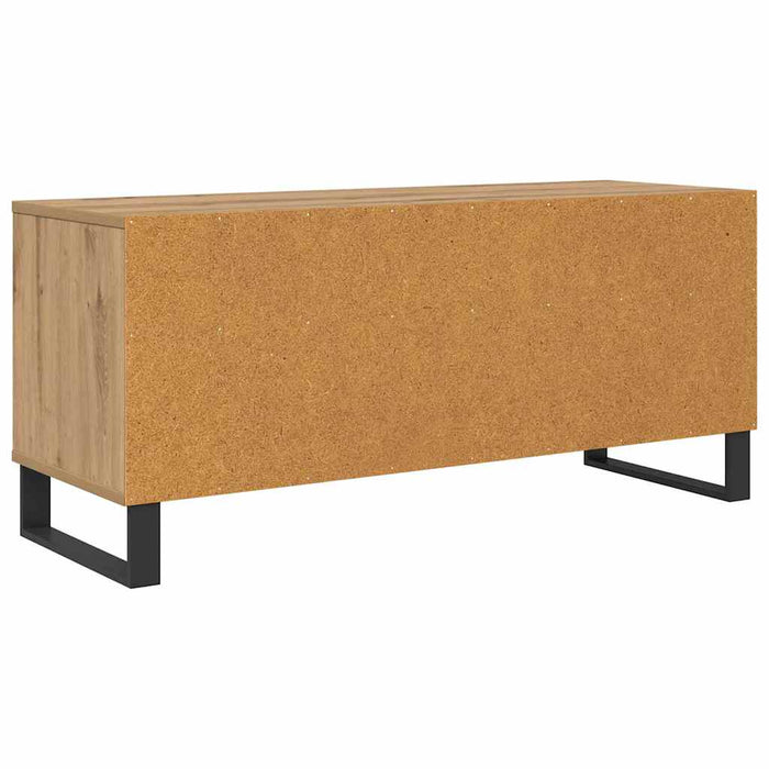 Cabinet TV cu sertar Stejar Artizanal 100 x 34,5 x 44,5 cm - WALTI WALTI