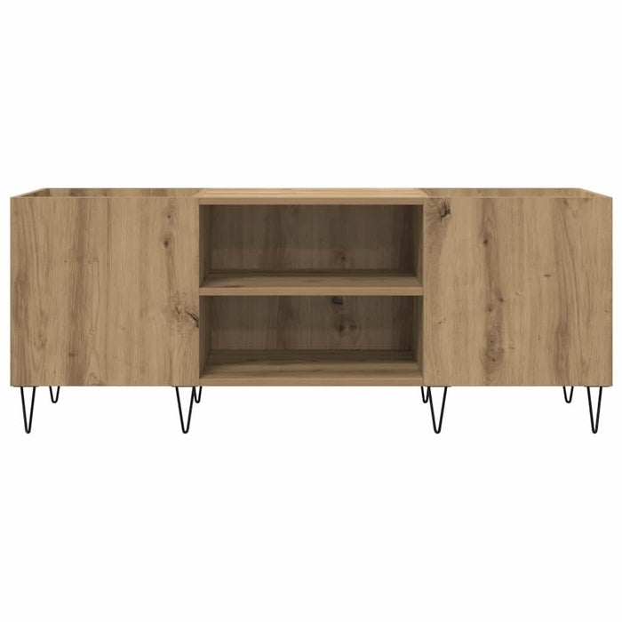 Dulap pentru discuri de vinil Stejar Artizanal 121 x 38 x 48 cm - WALTI WALTI