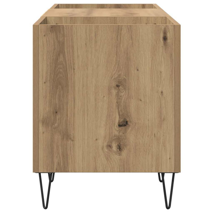 Dulap pentru discuri de vinil Stejar Artizanal 121 x 38 x 48 cm - WALTI WALTI